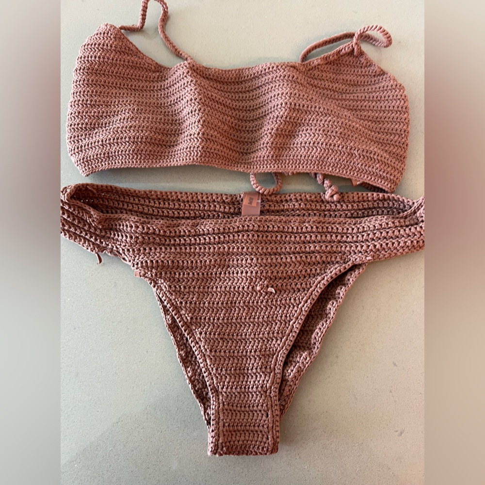 Skims Crochet Bikini